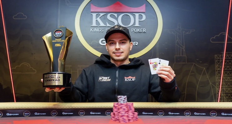 Mauricio Salazar Campeon Ksop Super High Roller 2025