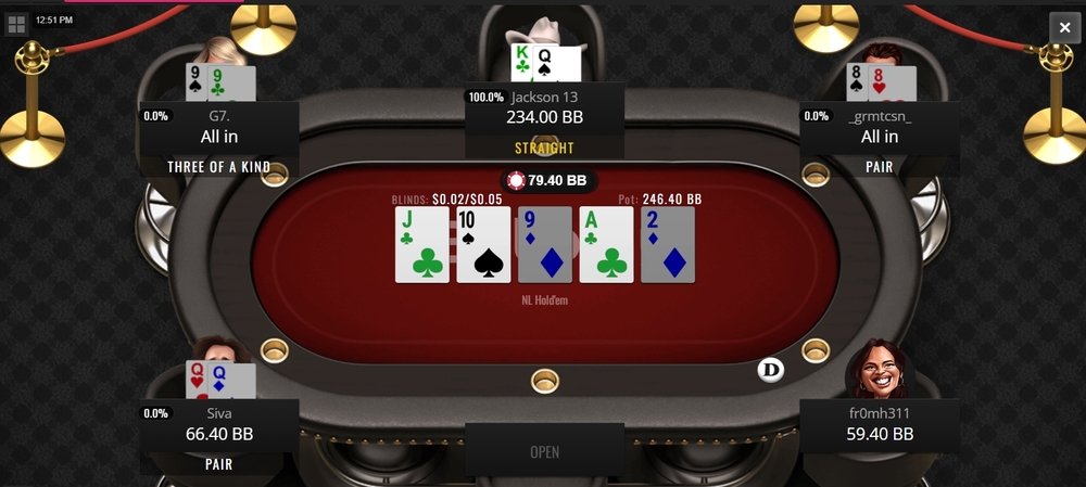 Betplay Poker Nlh Table