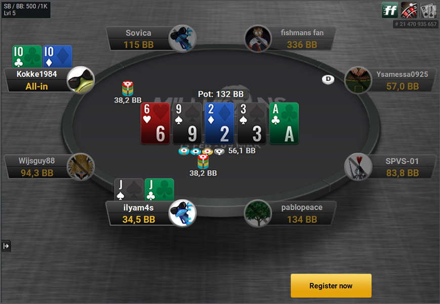 Coral Poker 8 Max Table En