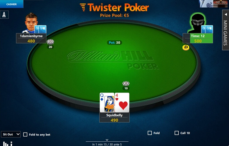 Will Hill Poker Twister Es