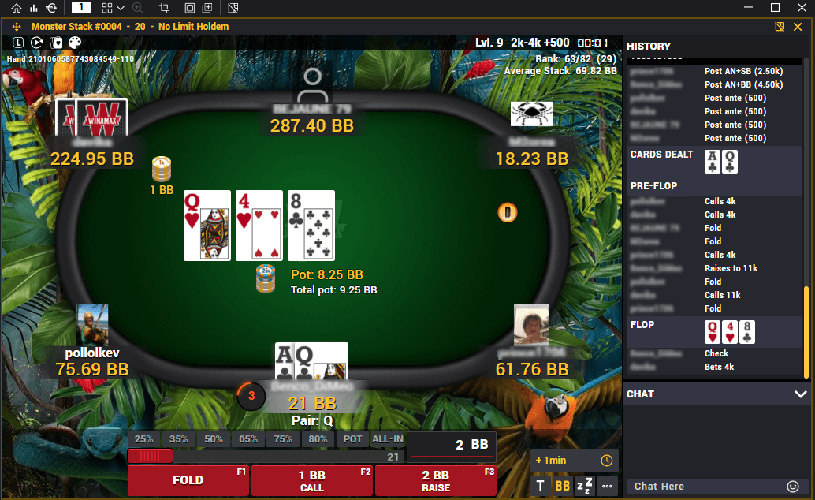Winamax Mtt Table En