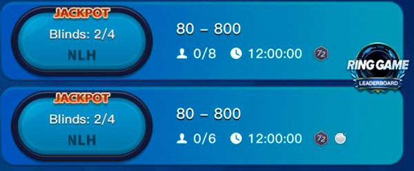 FishPoker app Leaderboard