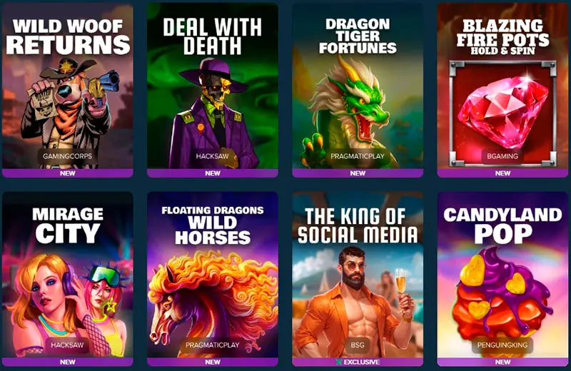 Duelbits Casino Games