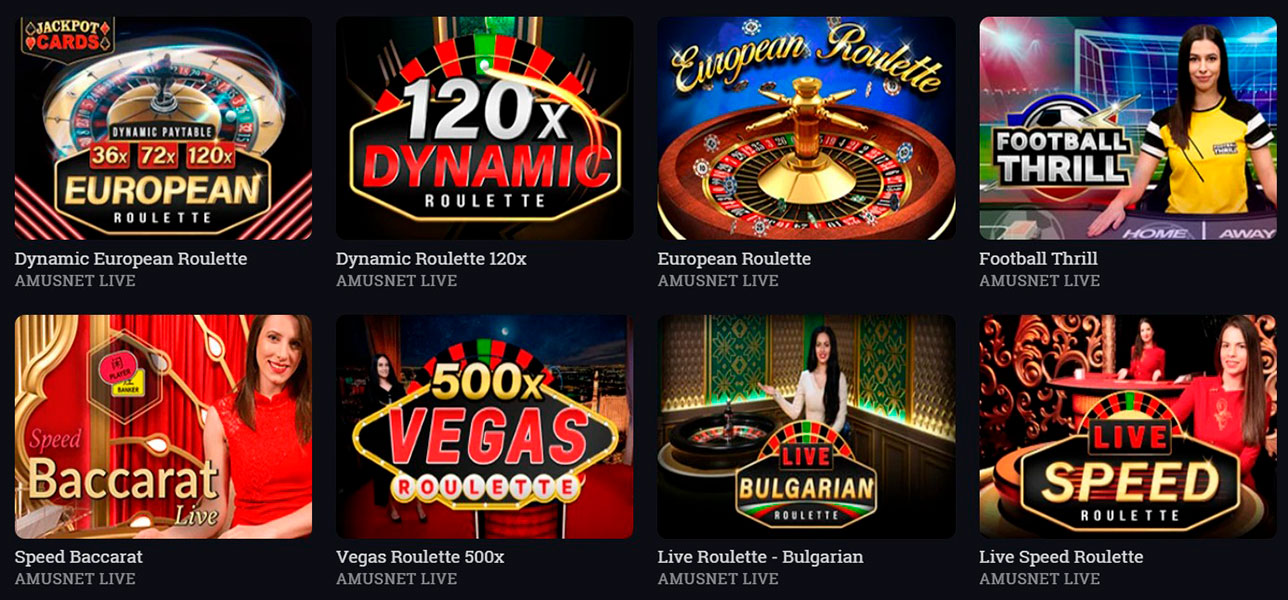 Bspin Casino Live Games