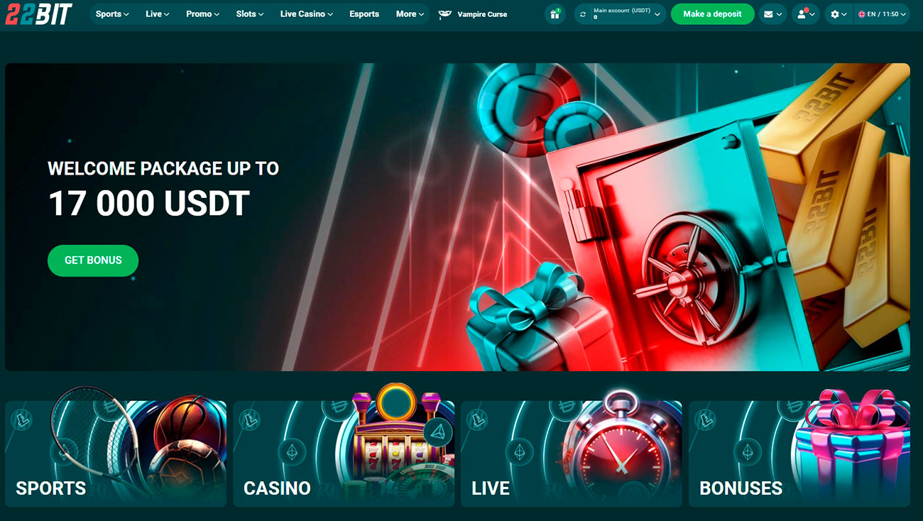 22 Bit Casino Site