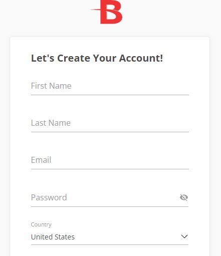 Betonline Registration Form