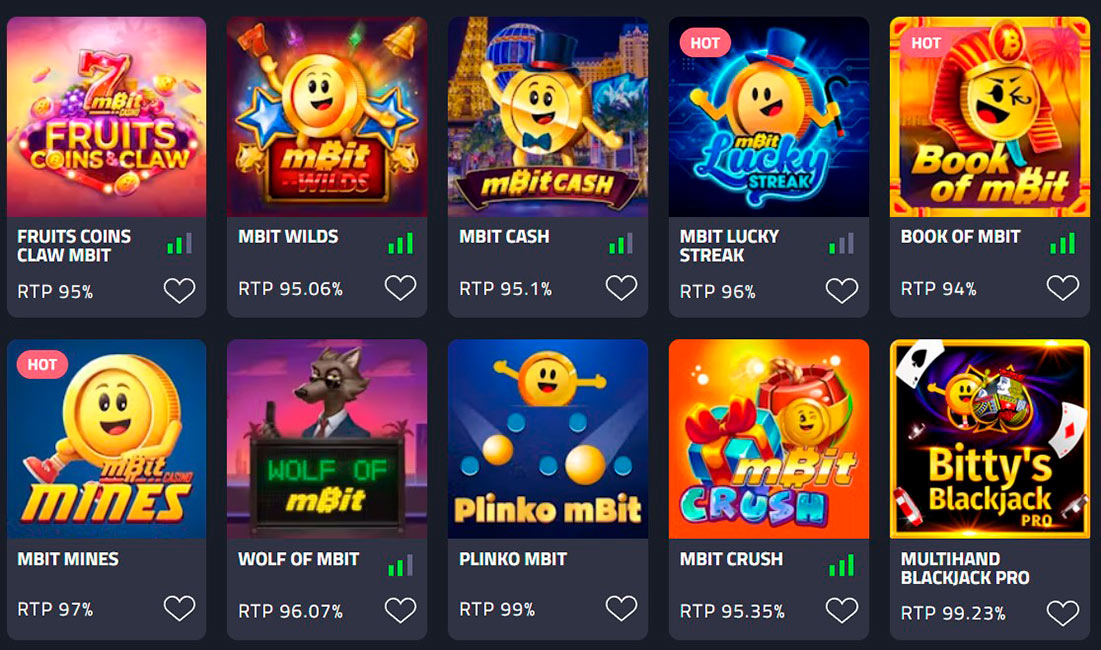 M Bit Casino Originals