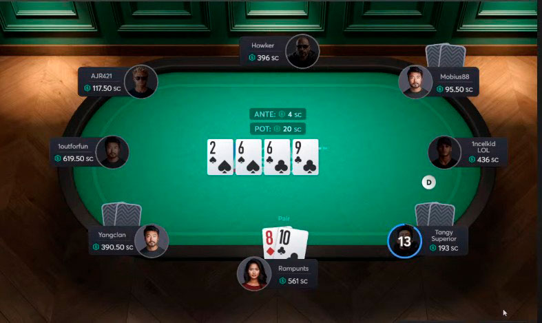 Club WPT Gold Cash Table