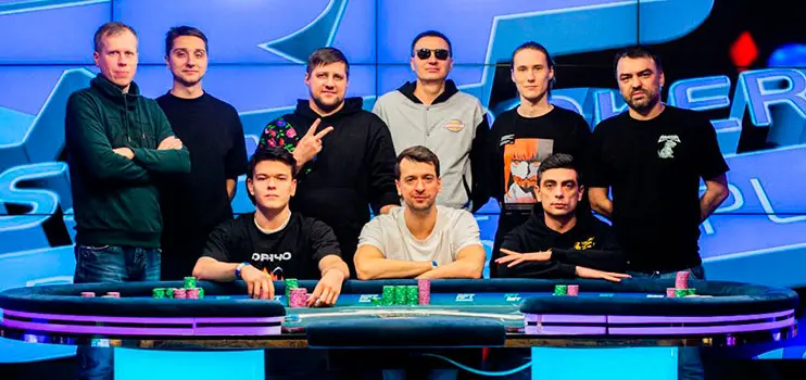 Финальный стол Main Event Rpt Prime Минск 2025