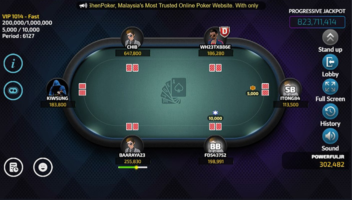 Shenpoker 6 Max Table En