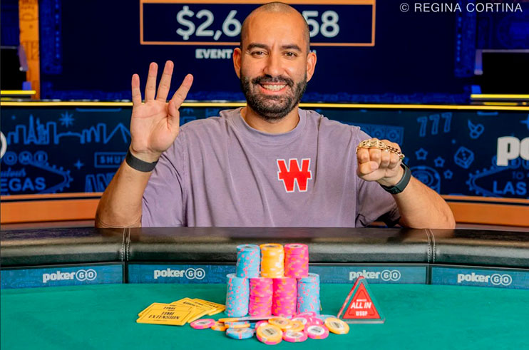 Joao Vieira Win Event 38 High Roller Wsop 2025